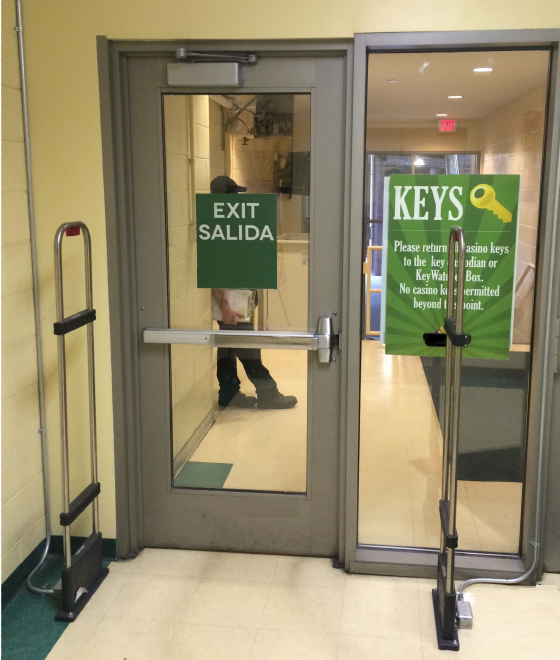 RF Key-Exit Alert System Key Exit Alert System